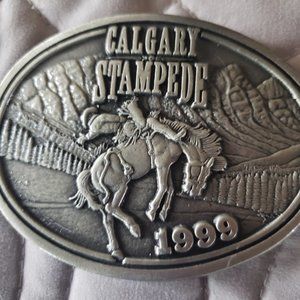 CALGARY STAMPEDE 1997 Belt Buckle Western Rodeo Days